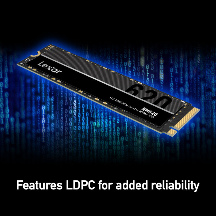 Lexar® NM620 M.2 2280 NVMe Internal SSD Lexar® NM620 M.2 2280 NVMe Internal SSD